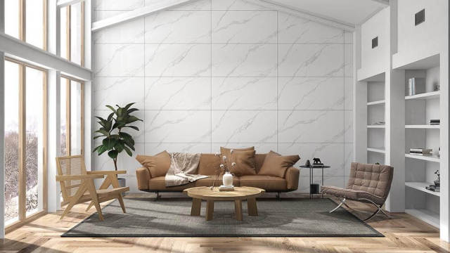 Snow-White Skin Full Polished Glazed Tile