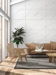Snow-White Skin Full Polished Glazed Tile