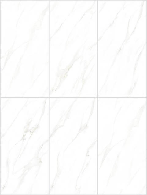 Mica Jazz White Full Polished Glazed Tile