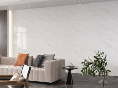 Mica Jazz White Full Polished Glazed Tile