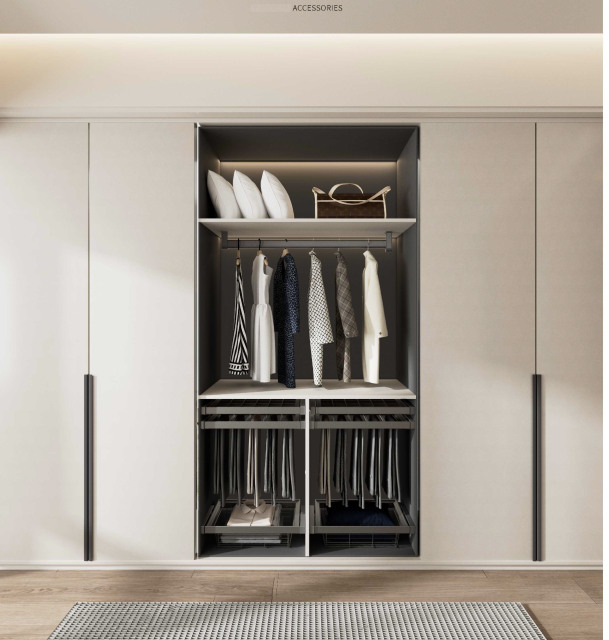 Gray Wardrobe Storage Accessories