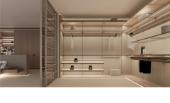 Wall-Mounted Aluminum Wardrobe