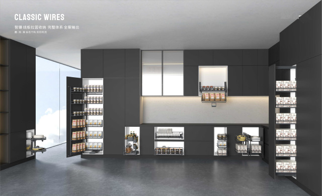 Pull-Out Basket Cabinets Storage Accessories