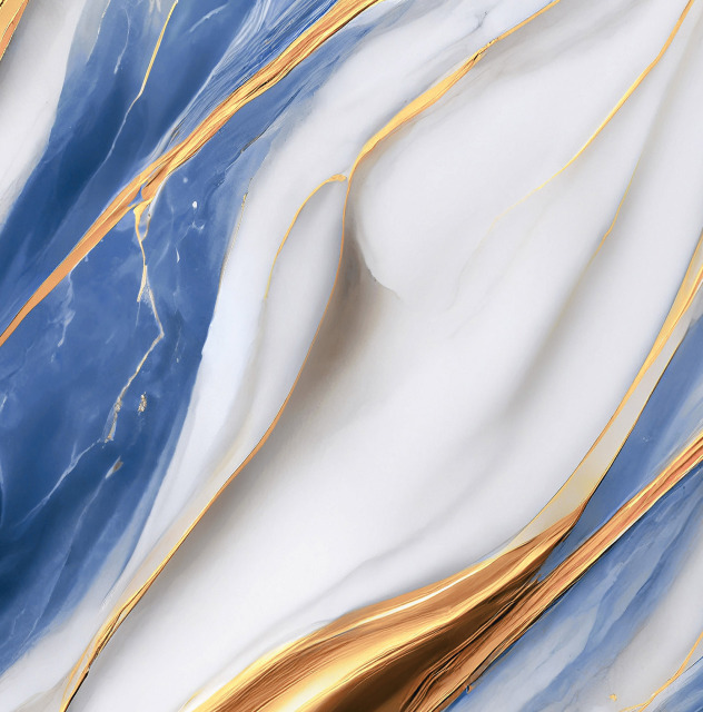 Blue and White Luxury Stone Full Polished Tile