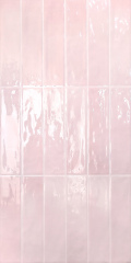 Glossy Pink Gradient Glazed Wall Tile