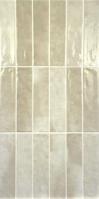 Light Brown Glossy Gradient Wall Tile