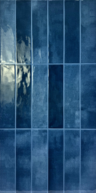 Glossy Deep Blue Gradient Internal Wall Tile