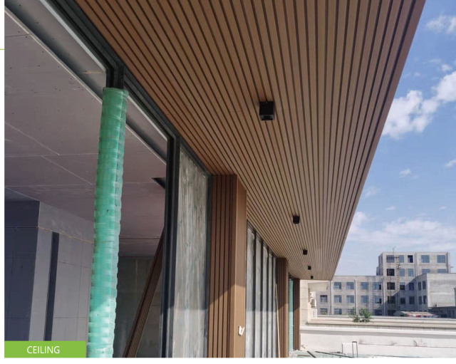 Concave-Convex WPC Wall Cladding