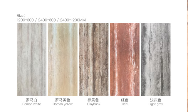 Line Drawing Travertine Flexible Soft Stone Wall Panel