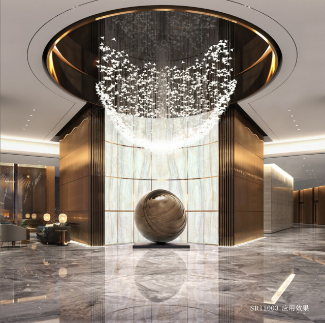 Skyflow Dragon Series Translucent Stone Panel