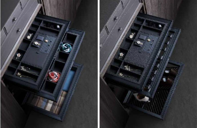 Dark Gray Closet Storage Series