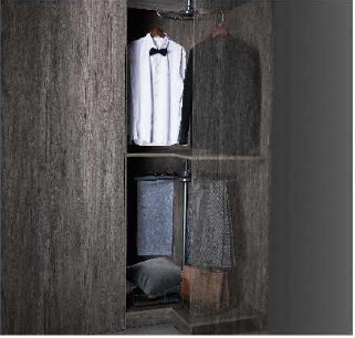 Dark Gray Closet Storage Series