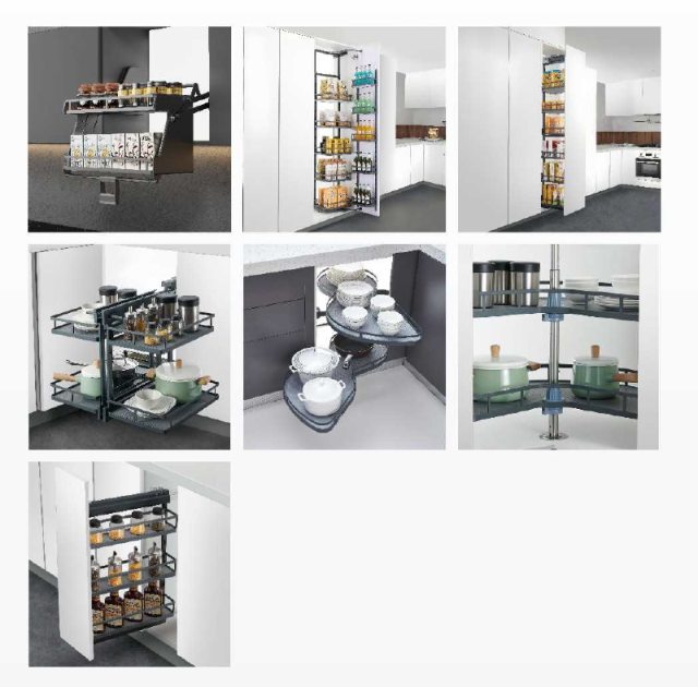 Pull-Out Basket Cabinets Storage Accessories