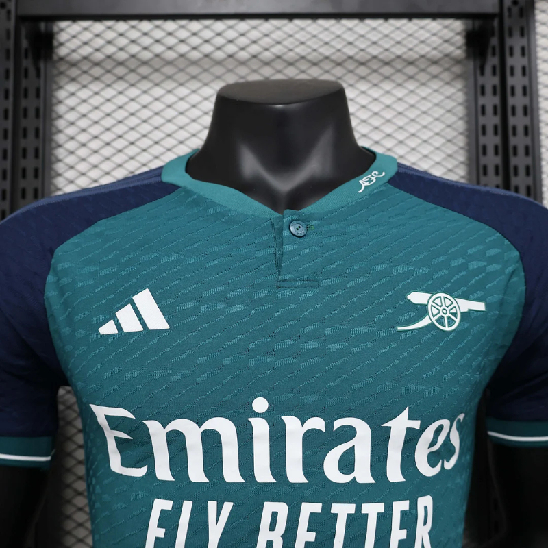 Arsenal Third Away Football Shirt 2023/2024 Player Version