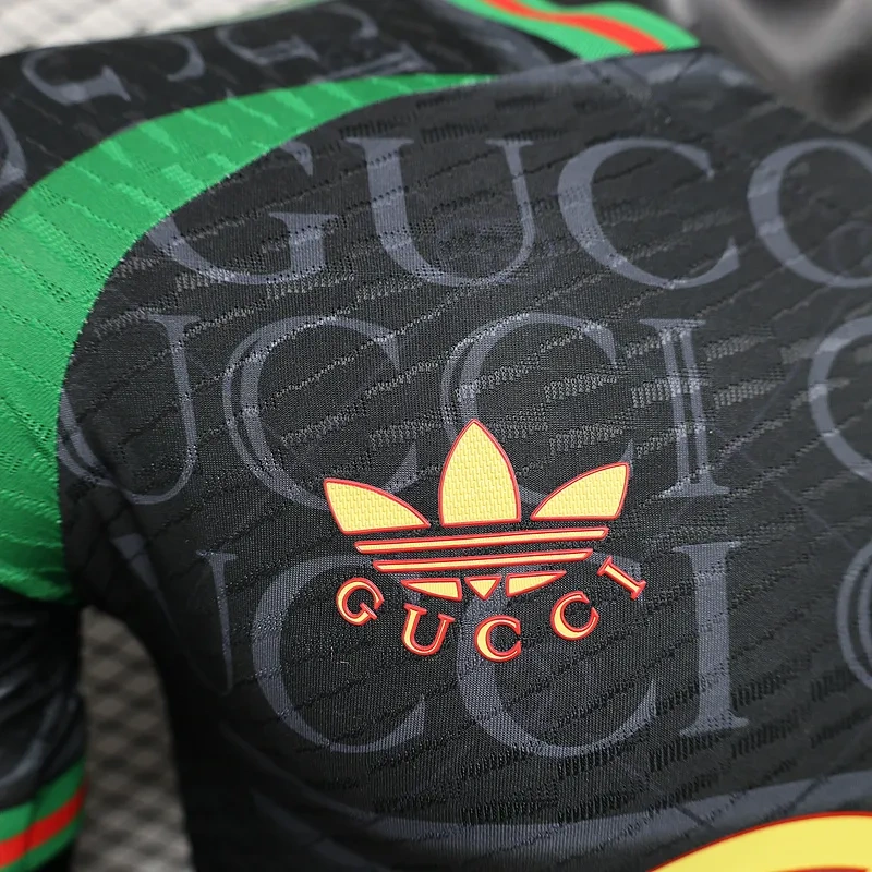 24-25 Real Madrid VS GUCCI Black Player Version Jersey