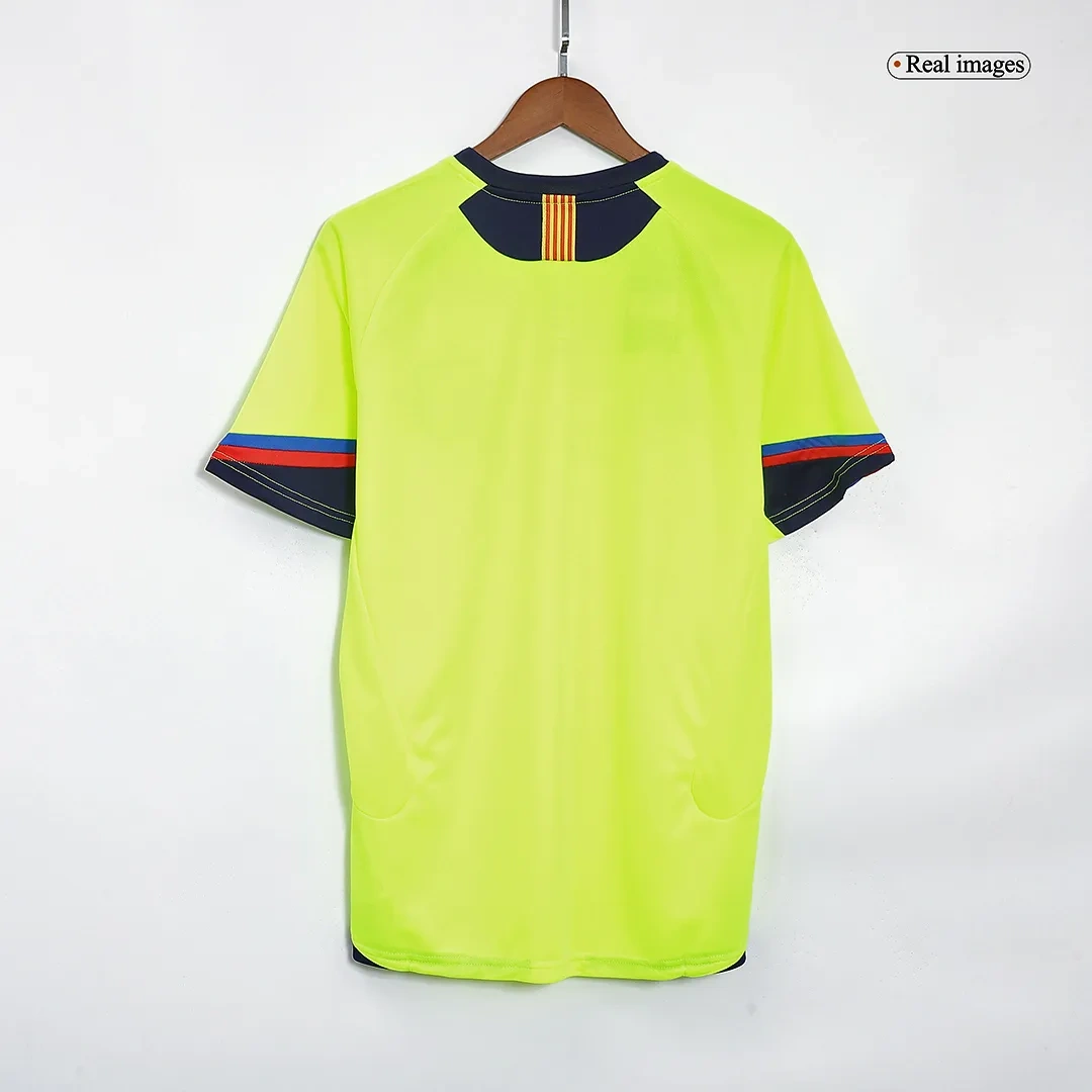 2005/06 Barcelona Ronaldinho #10 Retro Away Jersey