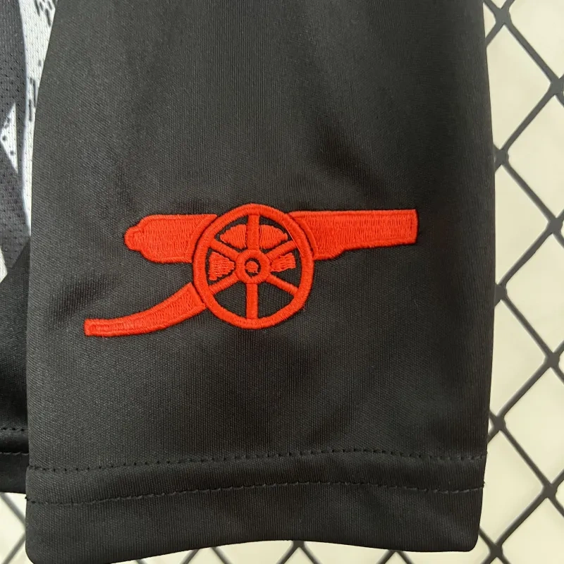 24-25 Arsenal Away Soccer Kids Kit Jersey+Shorts