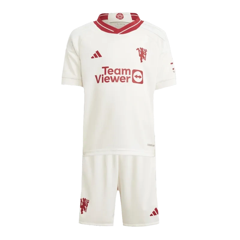 2023/24 Kids Manchester United Third Away Jersey Kit