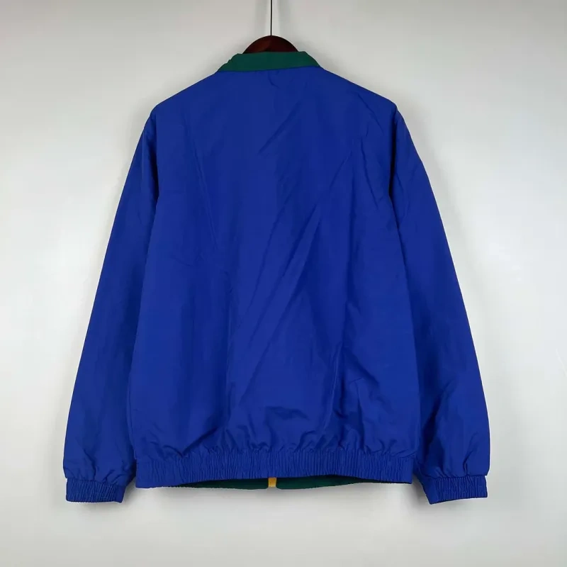 2023-2024 Manchester United Reversible Windbreaker（Blue-Green）Soccer Jersey 1:1 Thai Quality