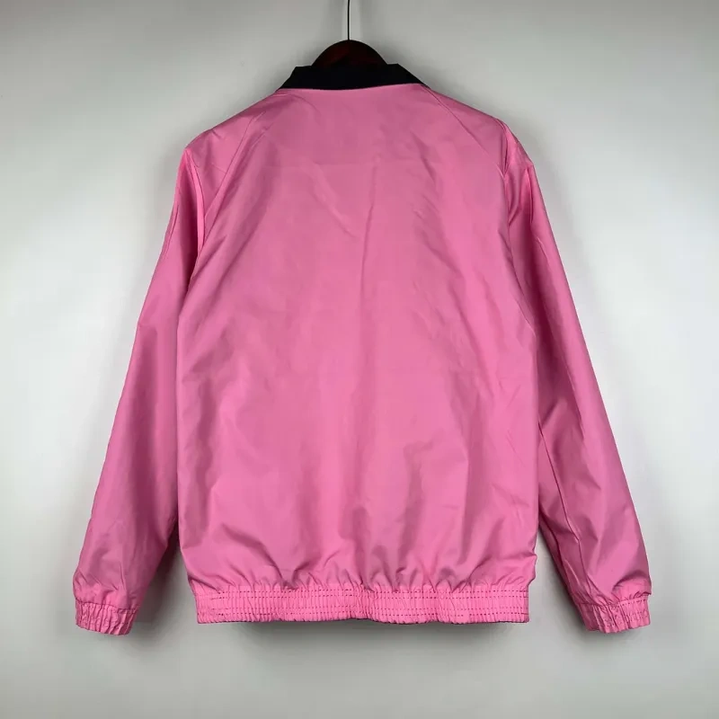 2023-2024 Inter Miami Reversible Windbreaker（black-pink）Soccer Jersey 1:1 Thai Quality