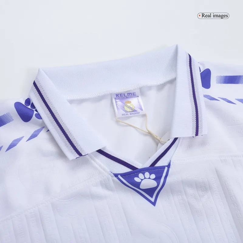 1996/97 Real Madrid Retro Jersey Home