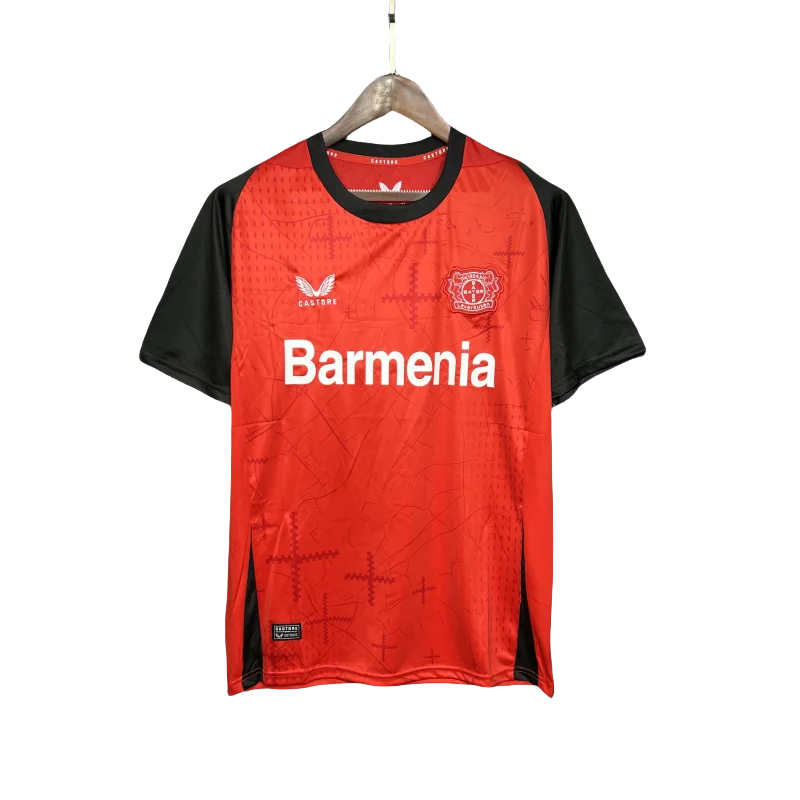 24-25 Bayer 04 Leverkusen Home Soccer Jersey