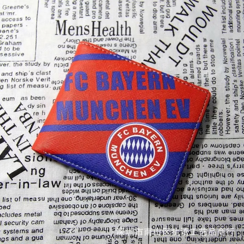 Real Madrid, Barcelona, Manchester City, Liverpool Club Wallet Football Gift