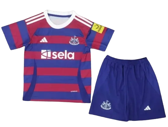 2024/25 Kids Newcastle United Away Jersey Kits