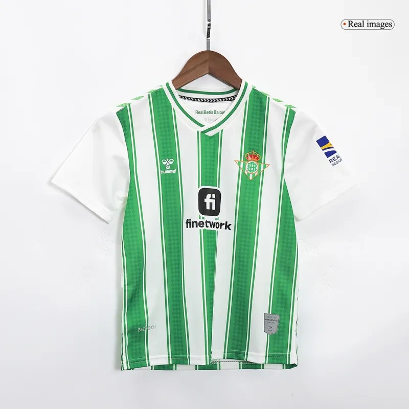 Kids Real Betis 2023/24 Home Kit Jersey+Short