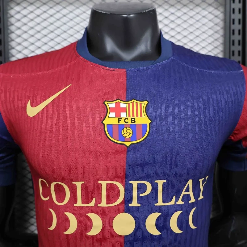Barcelona x COLDPLAY Home Jersey Player Version 2024/25