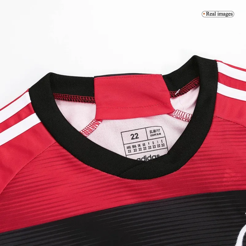 Kids CR Flamengo 2023/24 Home Jersey Kit Replica