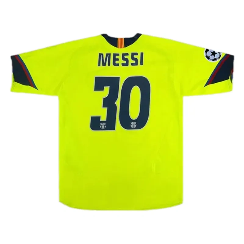 2005/06 Barcelona Messi #30 Retro Away Jersey