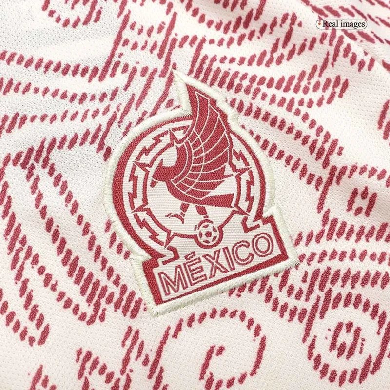 Mexico Kids World Cup 2022 Jersey Away Kit(Jersey+Shorts)