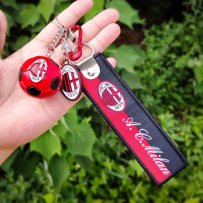Real Madrid, Barcelona, Manchester City, Liverpool Club Keychain Football Gift
