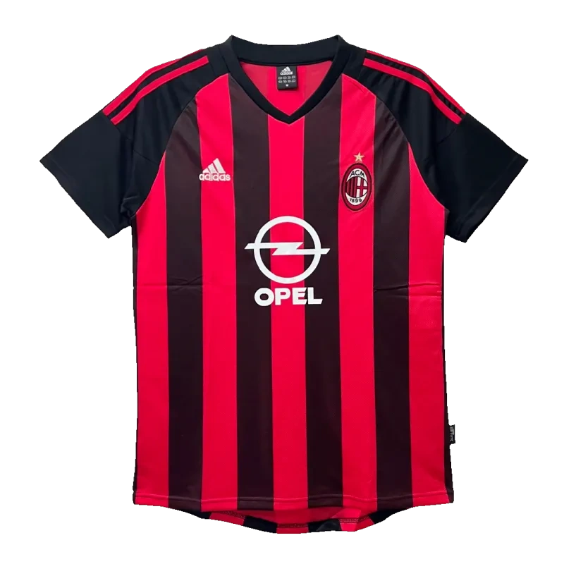2002/03 AC Milan Retro Jersey Home