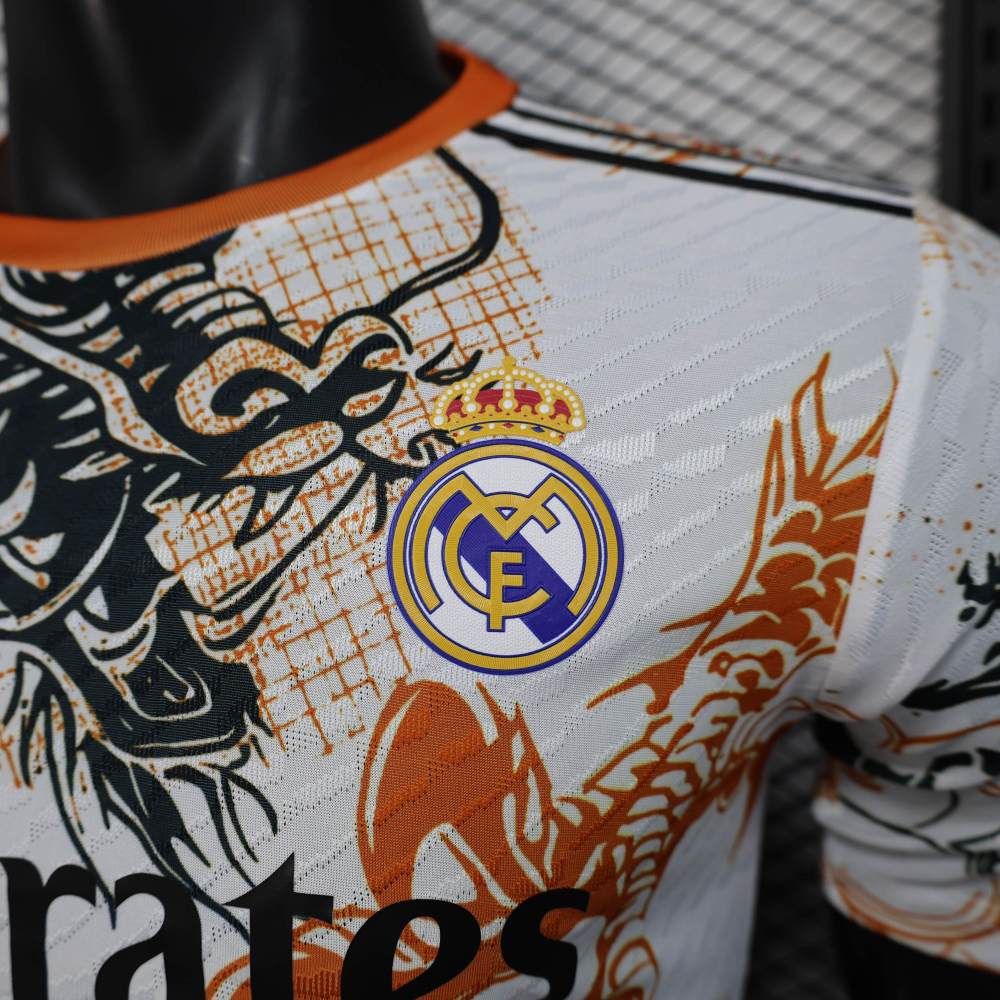 Real Madrid Dragon Special Edition Shirt Player Edition Football Jersey 25-26
