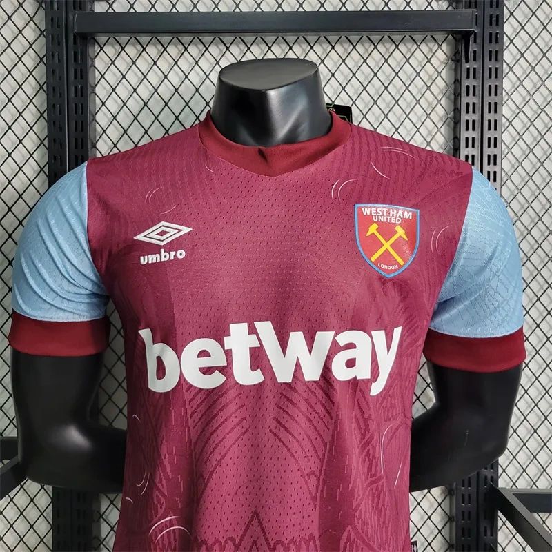 2023/24 West Ham United Home Jersey Player Version