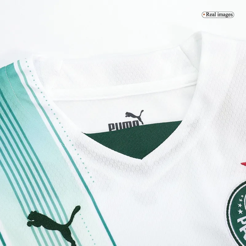 Kids SE Palmeiras 2023/24 Away Jersey Kit Replica