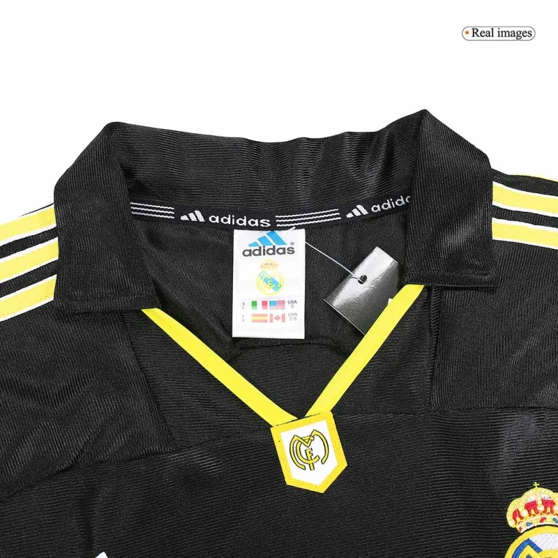 1999/01 Real Madrid Retro Away Long Sleeve Jersey