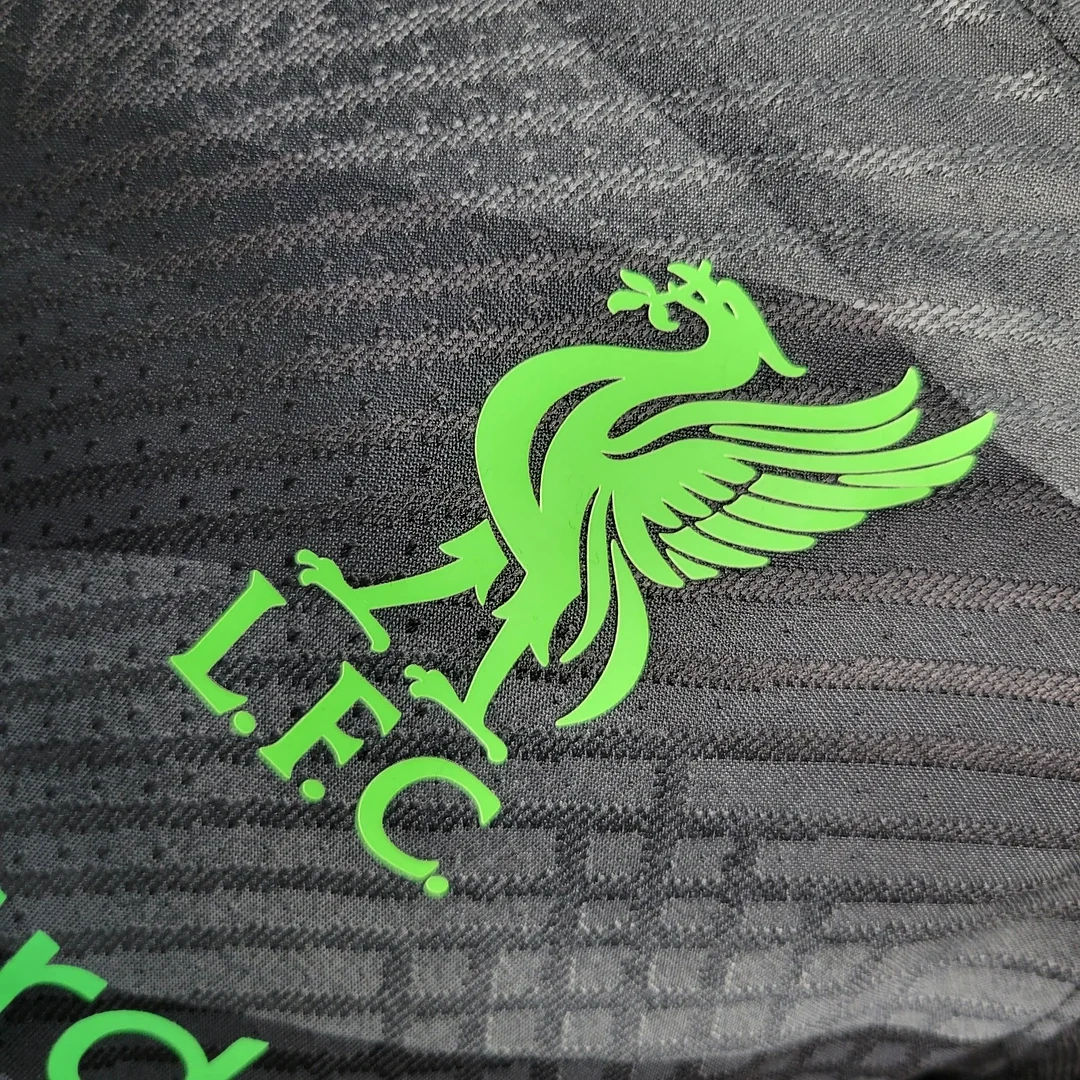 Liverpool Player Version  Goalkeeper Black Football Shirt 2023/2024