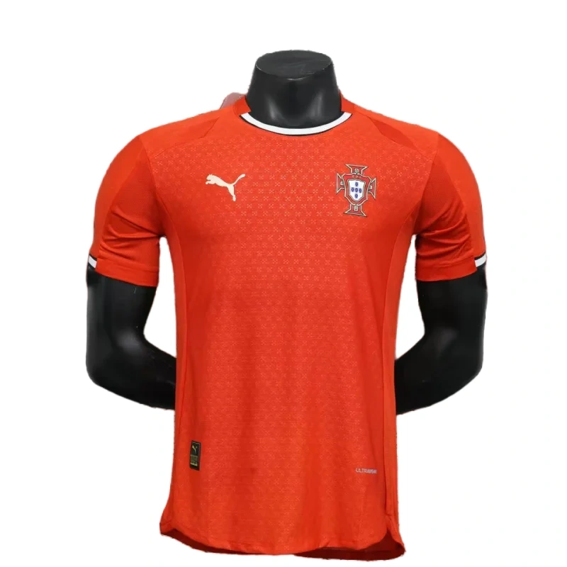 Authentic Puma Soccer Jersey Portugal Home Shirt 2025