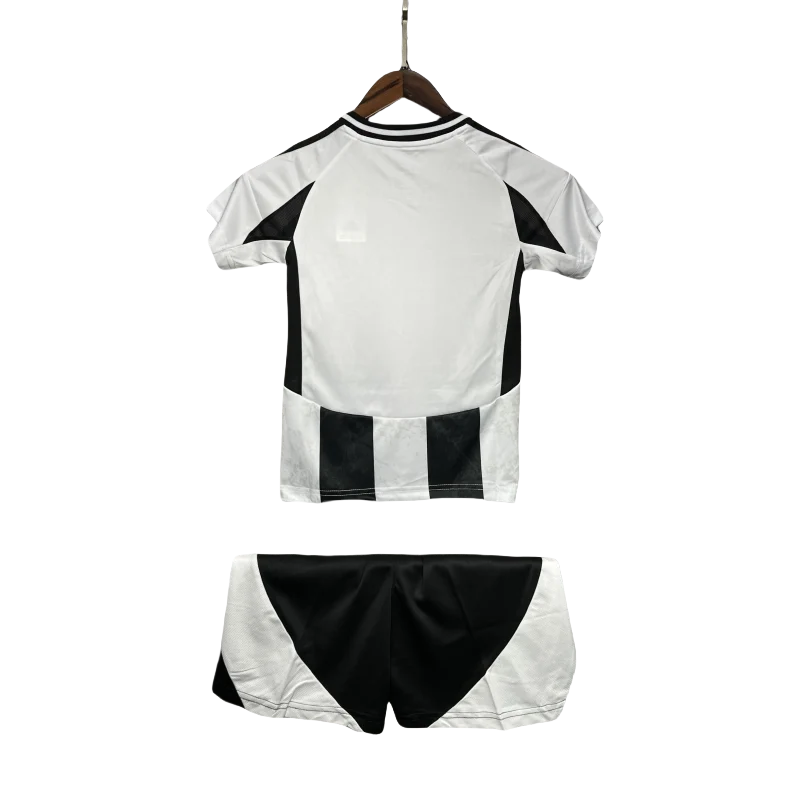 24-25 Juventus Home Soccer Kids Kit Jersey+Shorts