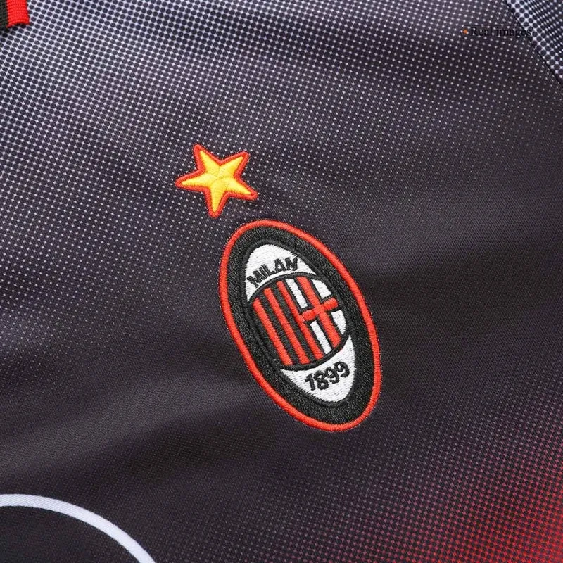 1996/97 AC Milan Retro Training Jersey black