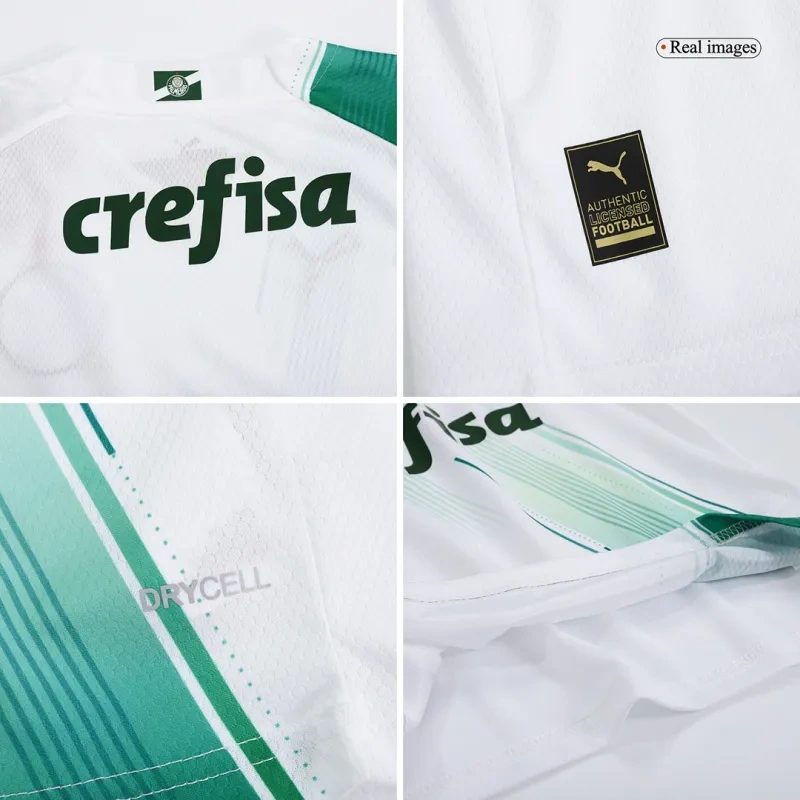 Kids SE Palmeiras 2023/24 Away Jersey Kit Replica