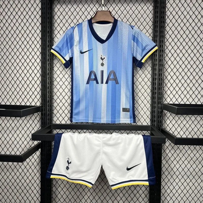 2024/25 Kids Tottenham Hotspur Away Kits(Jersey+Shorts)