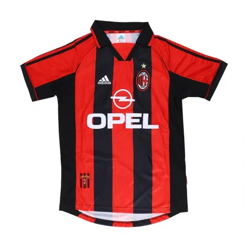 1998/00 AC Milan Retro Jersey Home