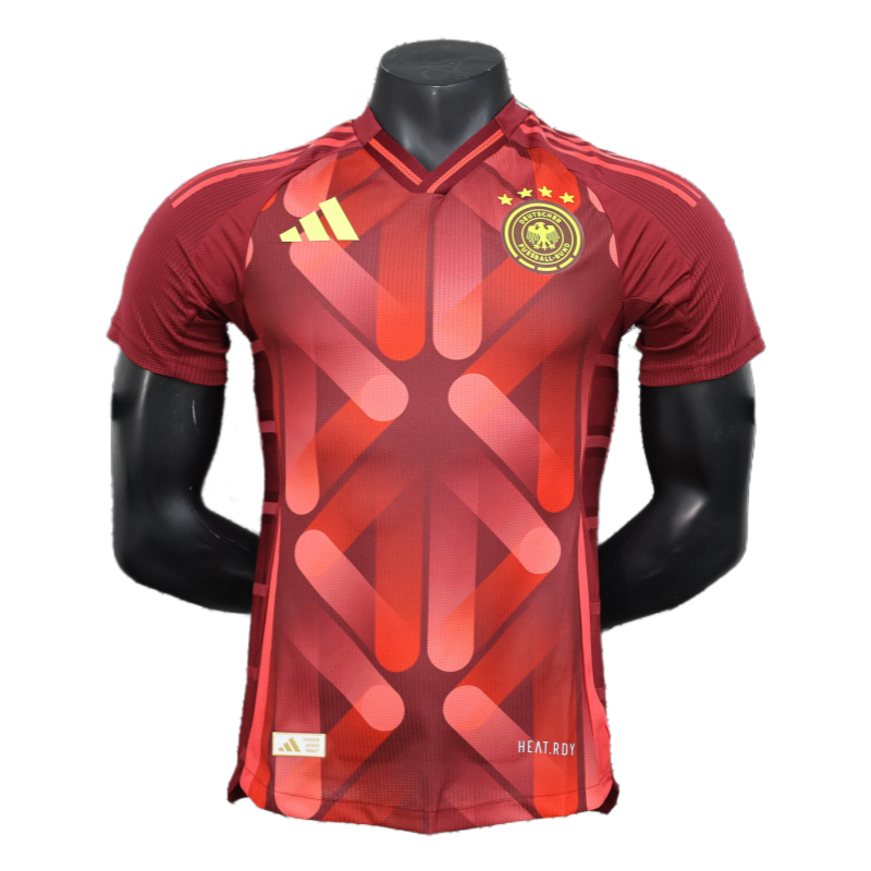 Germany Adidas Men Away Fotball Shirt Player Version Euro 2025