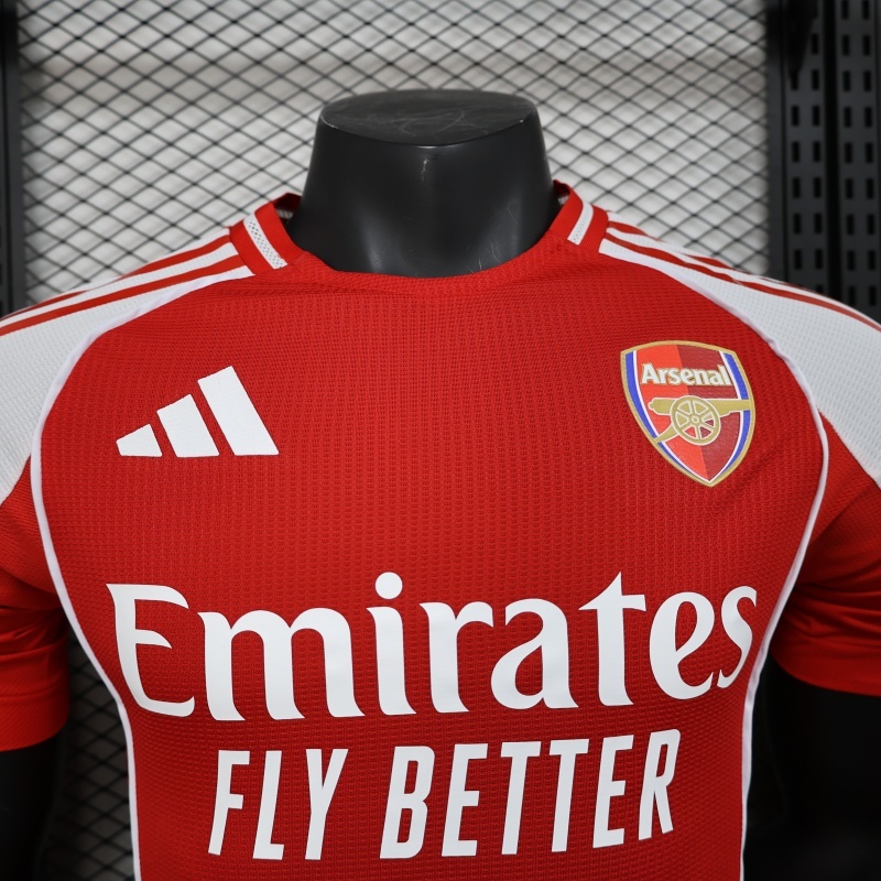 2025/26 Arsenal Home Jersey Player Version