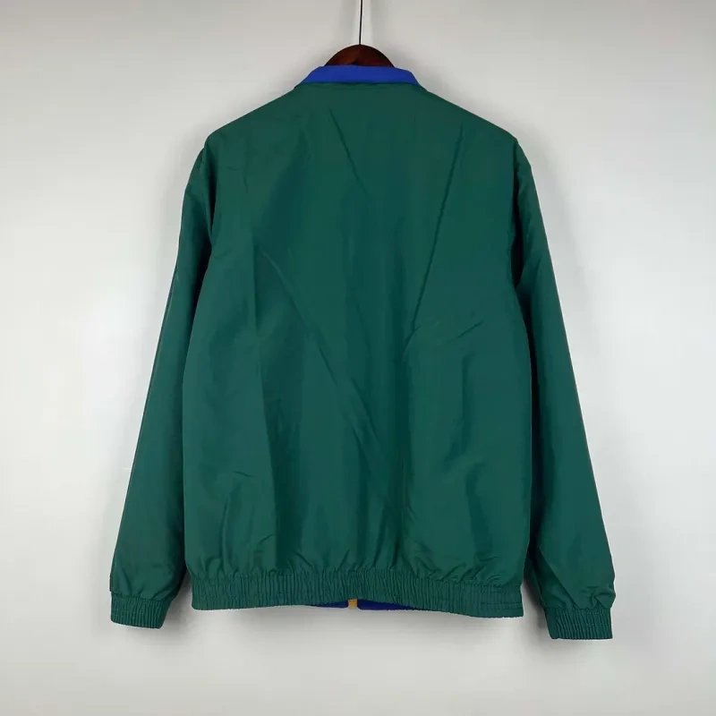 2023-2024 Manchester United Reversible Windbreaker（Blue-Green）Soccer Jersey 1:1 Thai Quality
