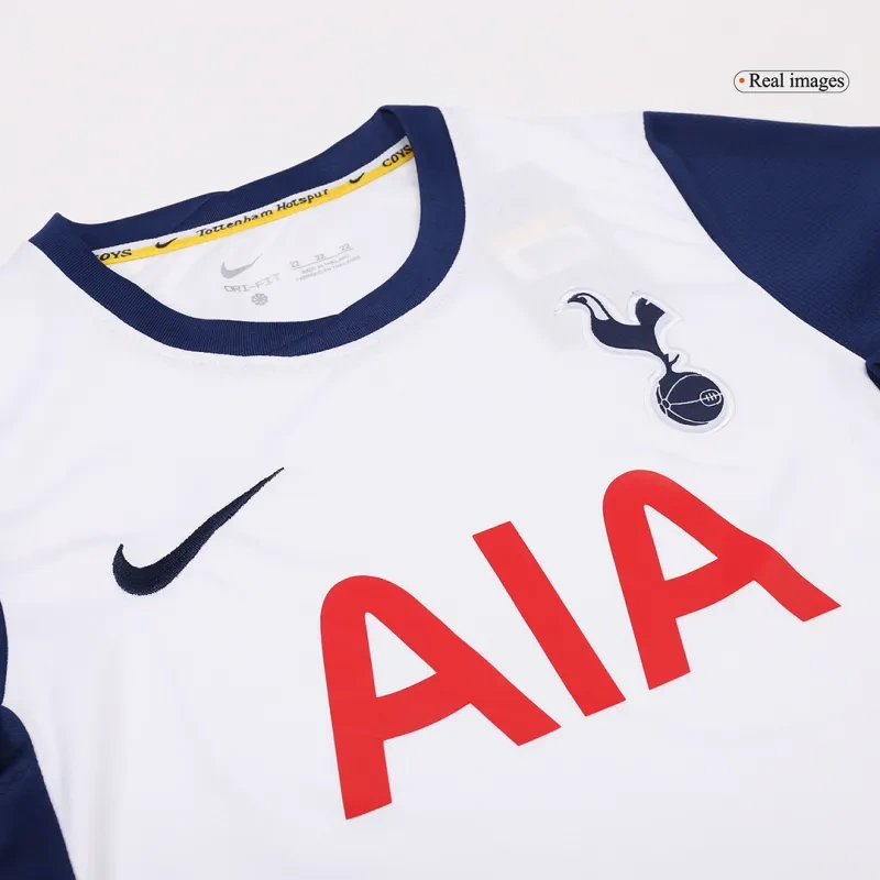 2024/25 Kids Tottenham Hotspur Home Full Kits(Jersey+Shorts+Socks)